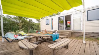 Mietunterkunft - Mobil-Home Duo 32 M² 2 Zimmer/2 Badezimmer - Camping Les Albères