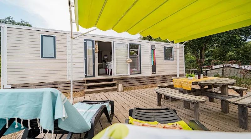 Mobil-Home Feerique 32M² - 3 Chambres - Terrasse