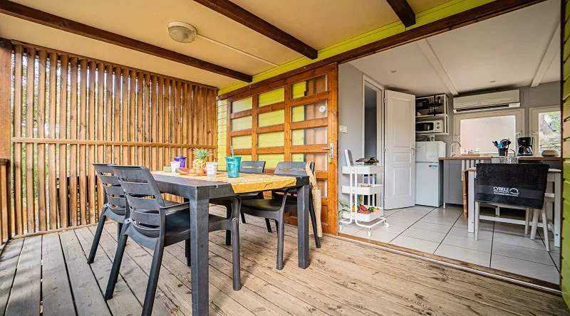 Chalet Bois 4 Pers 20M² - 2 Chambres