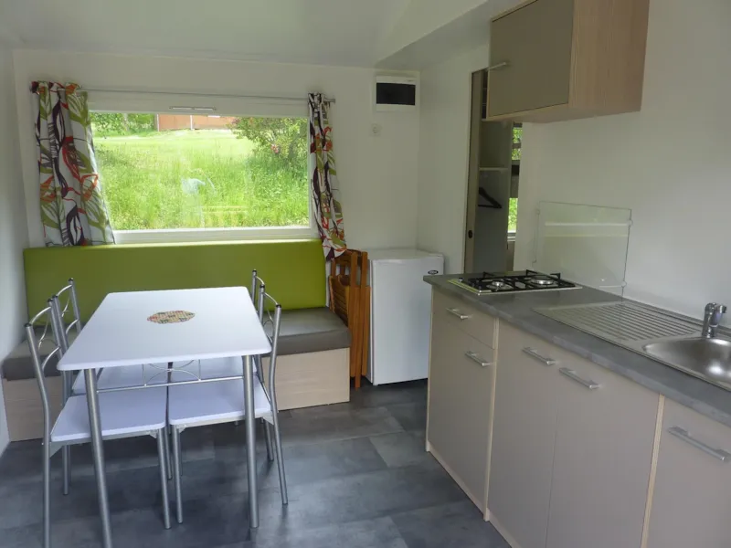 Mobil Home Confort 30M² - 3 Chambres + Terrasse Semi-Couverte