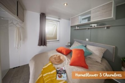 Home Flower Premium 33m² - 3 bedrooms + TV + LV  + terrace