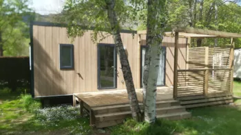 Mietunterkunft - Home Flower Premium 29M² - 2 Zimmer + Tv + Lv  + Terrasse - Flower Camping LA BEXANELLE