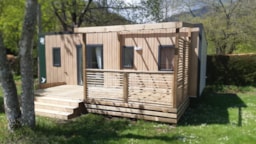 Mietunterkunft - Home Flower Premium 33M² - 3 Zimmer + Tv + Lv  + Terrasse - Flower Camping LA BEXANELLE