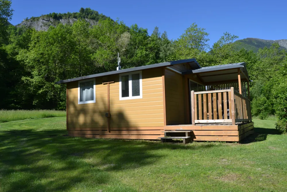 Location - Chalet Standard 25M² - 2 Chambres + Terrasse Couverte - Flower Camping LA BEXANELLE