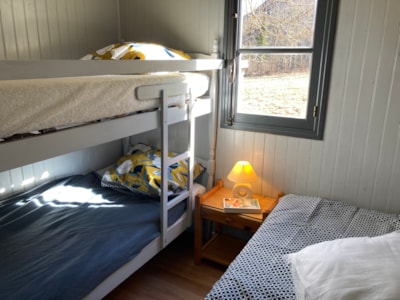 Chalet Bois Standard 30m² - 2 bedrooms + sheltered terrace