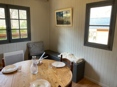 Chalet Bois Standard 30m² - 2 bedrooms + sheltered terrace