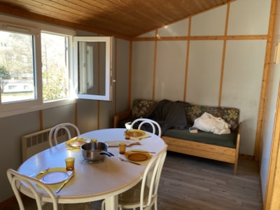 Chalet Bois Standard 35m² - 2 bedrooms + sheltered terrace