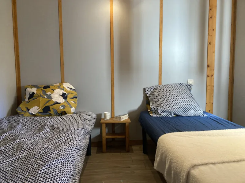 Chalet Bois Standard 35M² - 2 Chambres + Terrasse Couverte