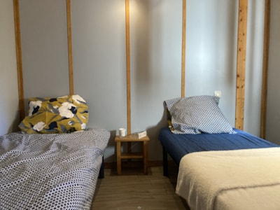 Chalet Bois Standard 35m² - 2 bedrooms + sheltered terrace