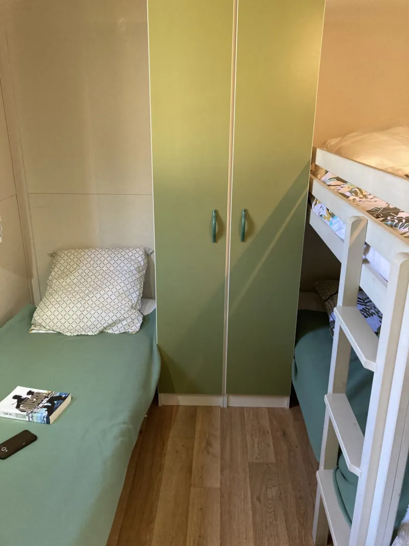 Chalet Confort 30M² - 2 Chambres + Terrasse Couverte