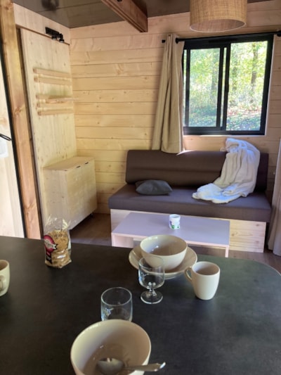 Chalet Victoria Confort 20m² - 1 bedroom + TV + sheltered terrace