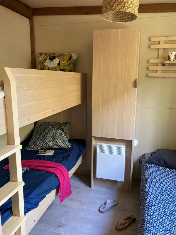 Chalet Morea Premium 25M² - 2 Chambres + Tv + Lv + Terrasse Couverte