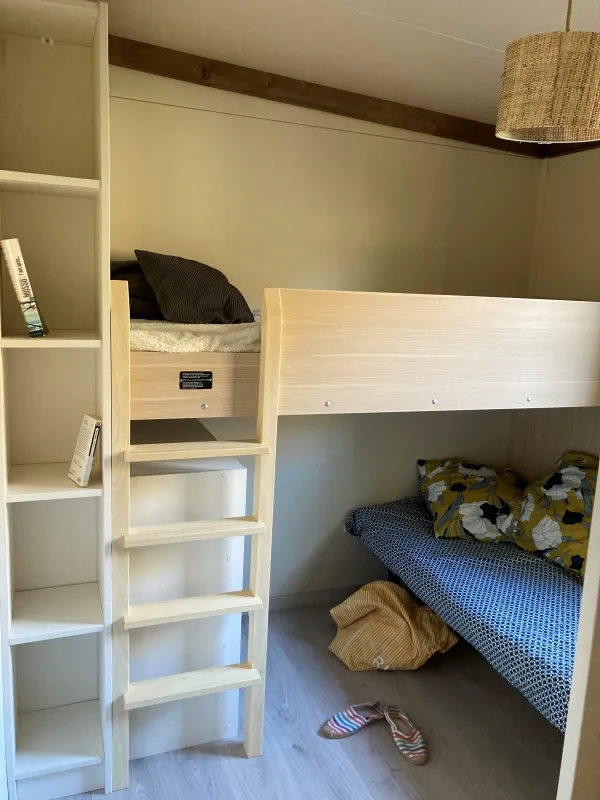 Chalet Portland Premium 35M² - 3 Chambres + Tv + Lv + Terrasse Semi Couverte