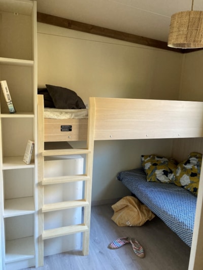 Chalet Portland Premium 70m² - 5 bedrooms (2+3) + TV + LV + Half-covered terrace