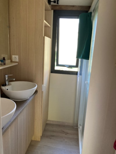 Chalet Portland Premium 70m² - 5 bedrooms (2+3) + TV + LV + Half-covered terrace