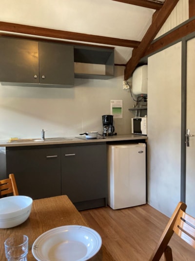 Chalet Bois Standard 20m² - 1 bedroom + sheltered terrace