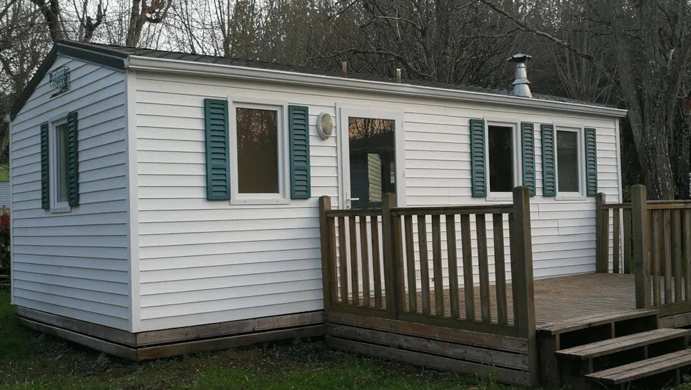 Location - Mobilhome Privilege  - 2 Chambres - 40M² Terrasse Comprise - Domaine du Lac de Neguenou