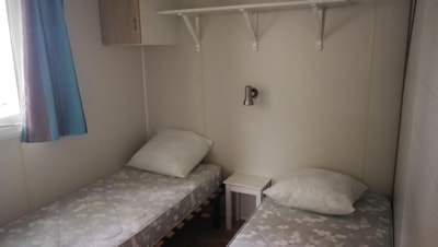 Mobilhome DUO - 2 bedrooms, 2 bathrooms, Dishwasher, 43,5m² with terace