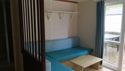 Mobilhome DUO - 2 bedrooms, 2 bathrooms, Dishwasher, 43,5m² with terace