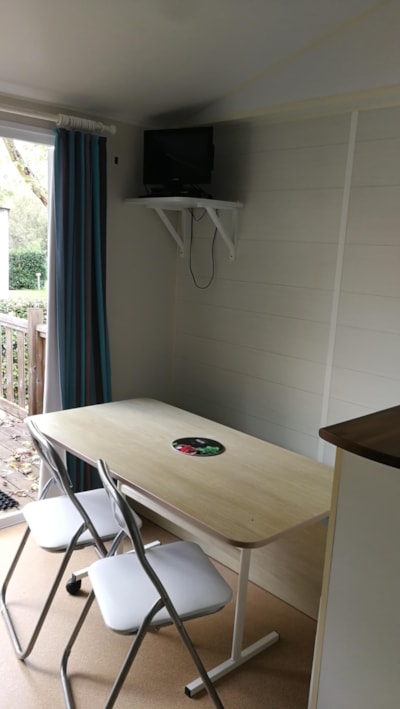 Mobilhome DUO - 2 bedrooms, 2 bathrooms, Dishwasher, 43,5m² with terace