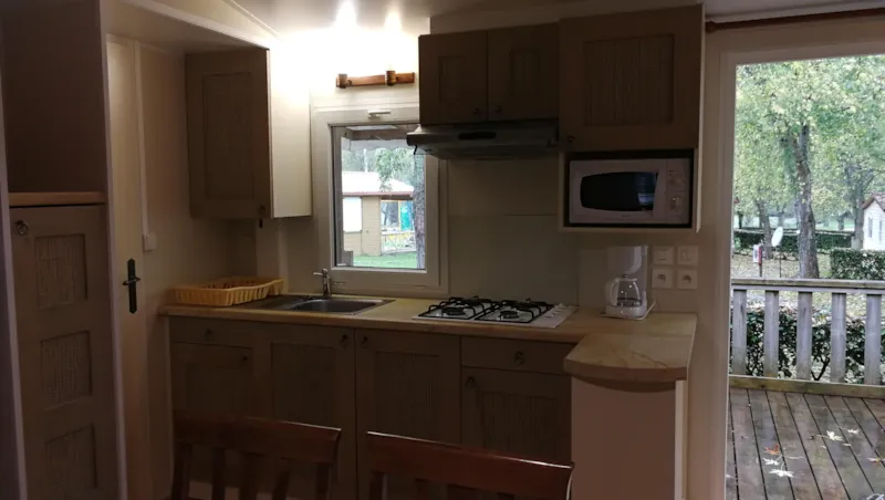 Mobilhome Trio - 3 Chambres, 45,5M² Terrasse Comprise