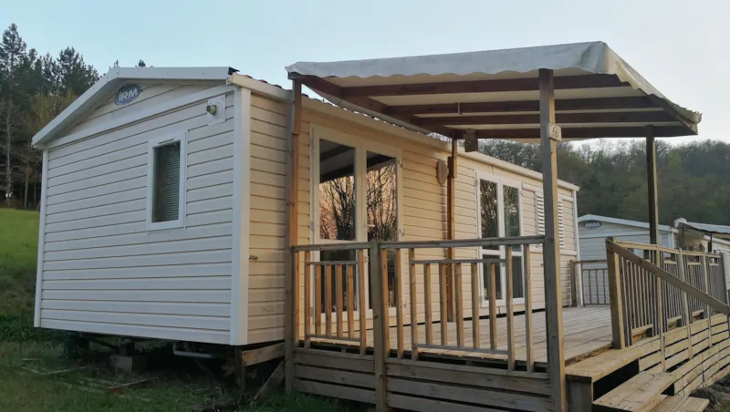 Mobilhome Luxe - 2 Chambres - Vue Sur Le Lac - 47M² Terrasse Comprise