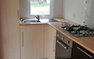 Mobile home LUXE - 2 bedrooms - 47m² / Seeblick
