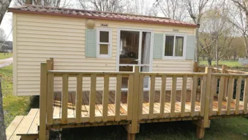 Mietunterkunft - Mobilheim Solo - 1 Zimmer - Domaine du Lac de Neguenou