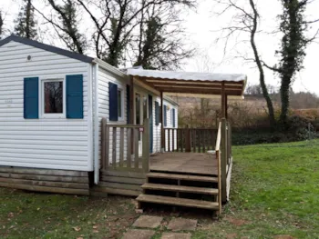 Mietunterkunft - Mobilheim Trio - 3 Zimmer, 45,5M² Mit Terrasse - Domaine du Lac de Neguenou