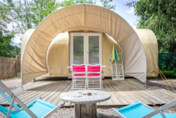 Accommodation - Equipped Tent 16M² - Camping Les Templiers
