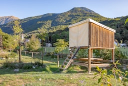 Accommodation - Camp'étoile + Electricity - Camping Les Templiers
