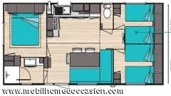 Mobil-Home 3 Chambres O'hara 31M²