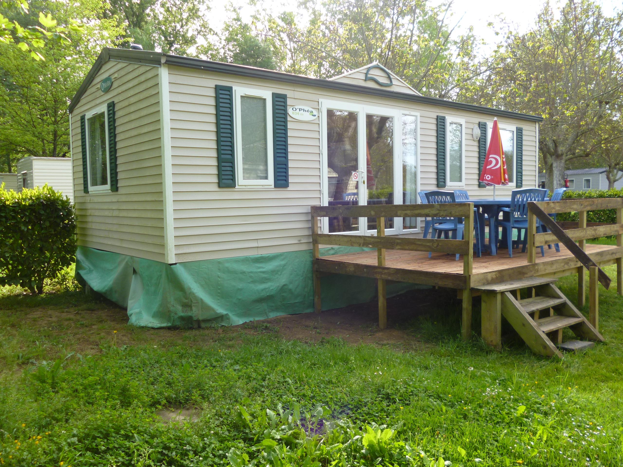 Location - Mobil-Home 3 Chambres O'hara 31M² - Camping Le Mouliat