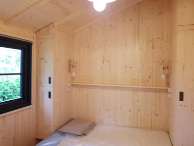 Cabin on stilts, 1 bedroom, 20m² + 10m²