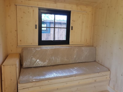 Cabin on stilts, 1 bedroom, 20m² + 10m²