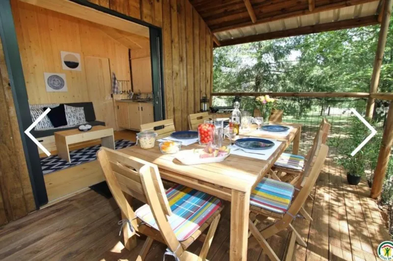 Chalet Sur Pilotis, 2 Chambres, 27M² + 13M²