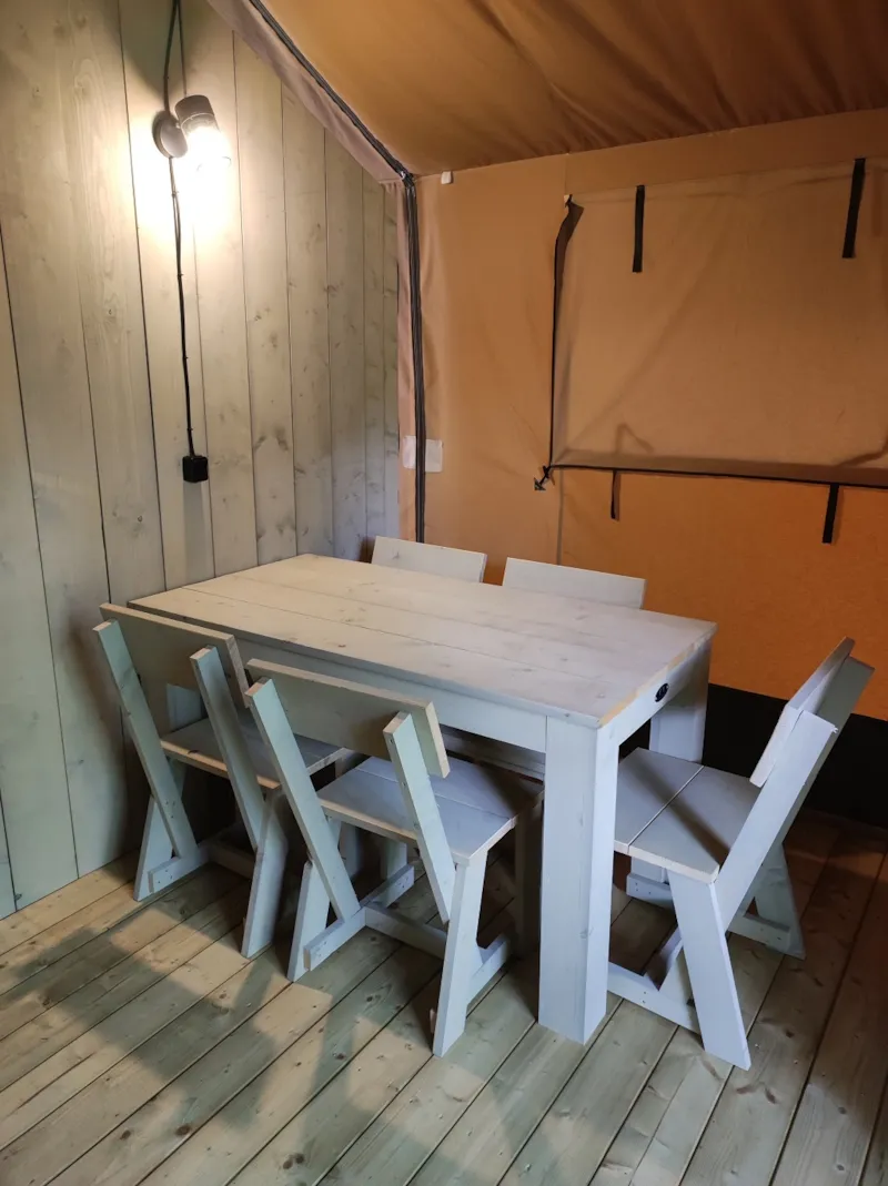 Tente Safari Lodge, Sans Sanitaires, 25M² + 15M²
