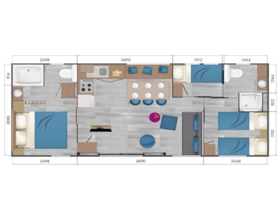 Cottage Premium - 40m² - 3 bedrooms — 6