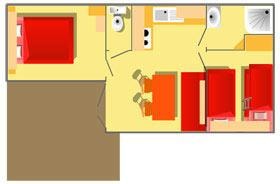 Mobile home Loggia Confort 32 m² (2 Bedrooms) + sheltered terrace