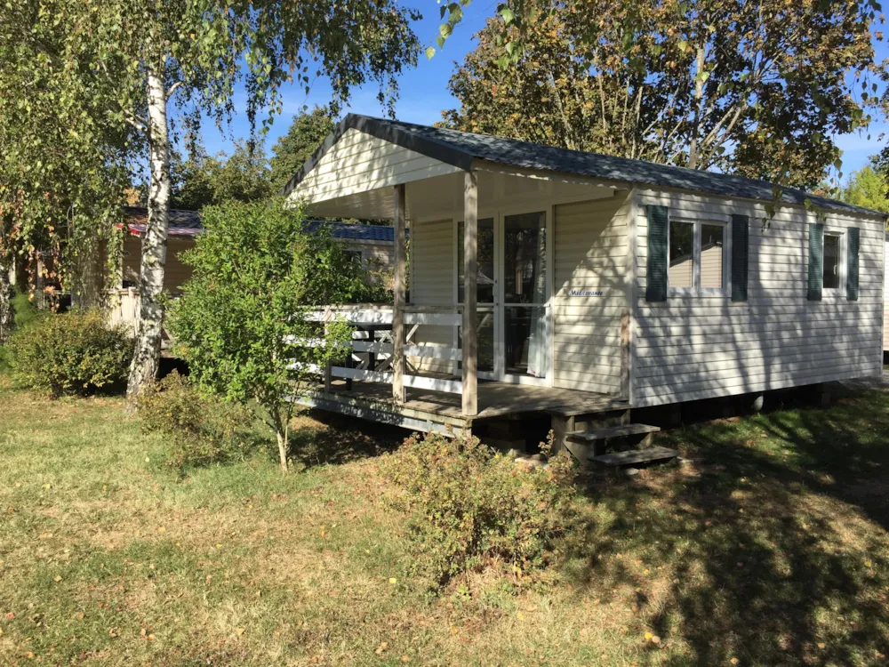 Location - Mobil-Home Standard 27 M² (2 Chambres) + Terrasse - Flower Camping Les Granges