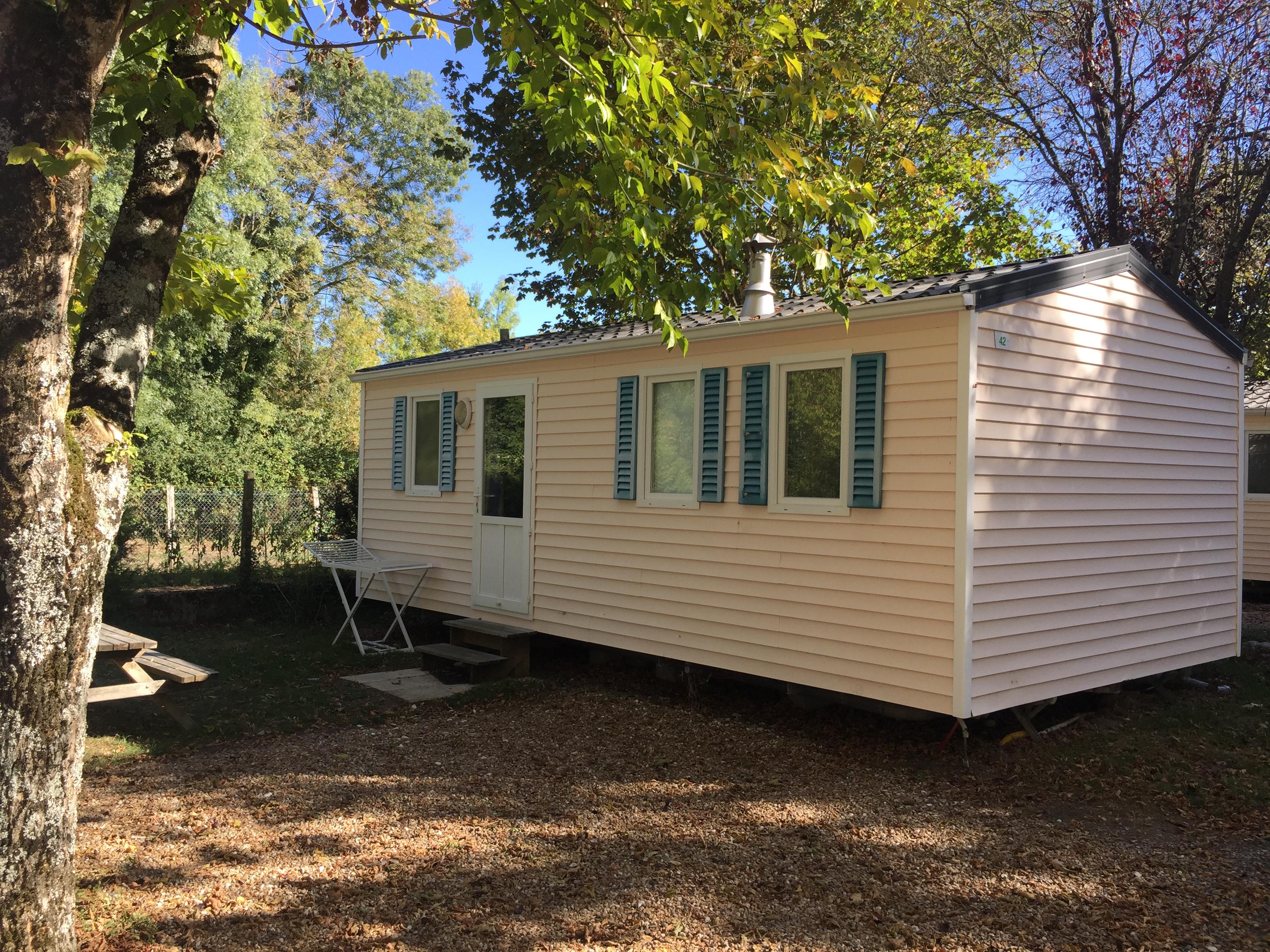 Location - Mobil-Home Standard 30 M² (2 Chambres) - Camping Les Granges, Luynes