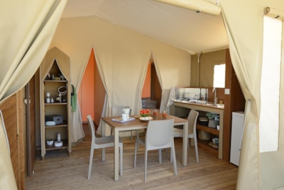 Wood Lodge Standard 25 m2 (2 bedrooms) + sheltered terrace