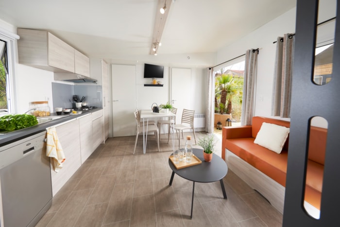 Homeflower Premium 35M² (3 Chambres) + Terrasse Couverte