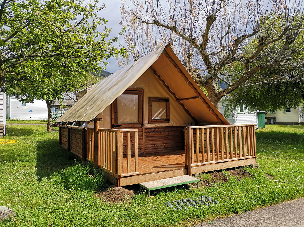 Location - Lodge Amazone Standard 20 M2 + Terrasse - Camping Les Granges, Luynes