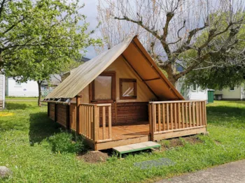 Accommodation - Lodge Amazone  Standard 20 M2 (2 Bedrooms) + Sheltered Terrace - Flower Camping Les Granges