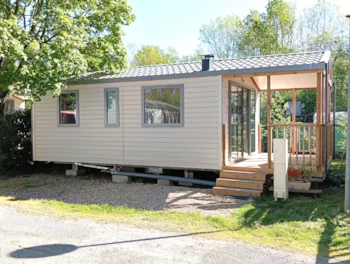 Accommodation - New // Mobile-Home Bergame Confort 32 M² (2 Bedrooms) + Terrace - Flower Camping Les Granges