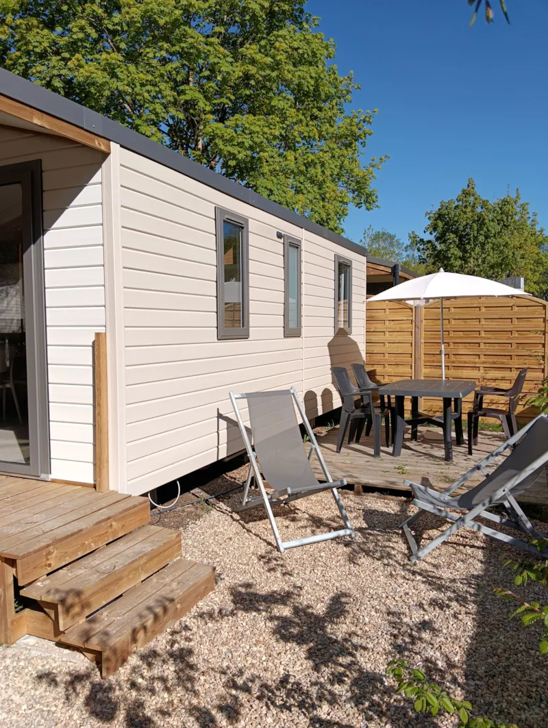 New // Mobil-Home Bergame Confort 32 M² (2 Chambres) + Terrasse