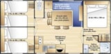Mobil-Home 6/8 Pers. - Bien Etre Avec Lave Vaisselle Et Spa Privatif - 3 Chambres, 1 Convertible Mobil-Home 6/8 Pers. - Bien Etre Avec Lave Vaisselle Et Spa Privatif - 3 Chambres, 1 Convertible