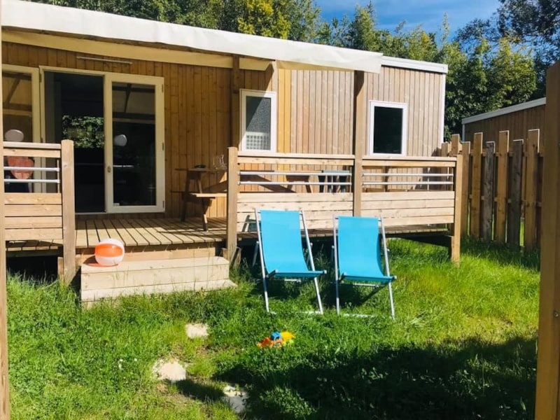 4-slaapkamer luxe stacaravan (+ 1 cabriolet) met vaatwasser - ZONDAG