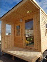 Cabin Cube 2 Pers. 1 Double Bed - With Bathroom And Toilet Cabin Cube 2 Pers. 1 Double Bed - With Bathroom And Toilet